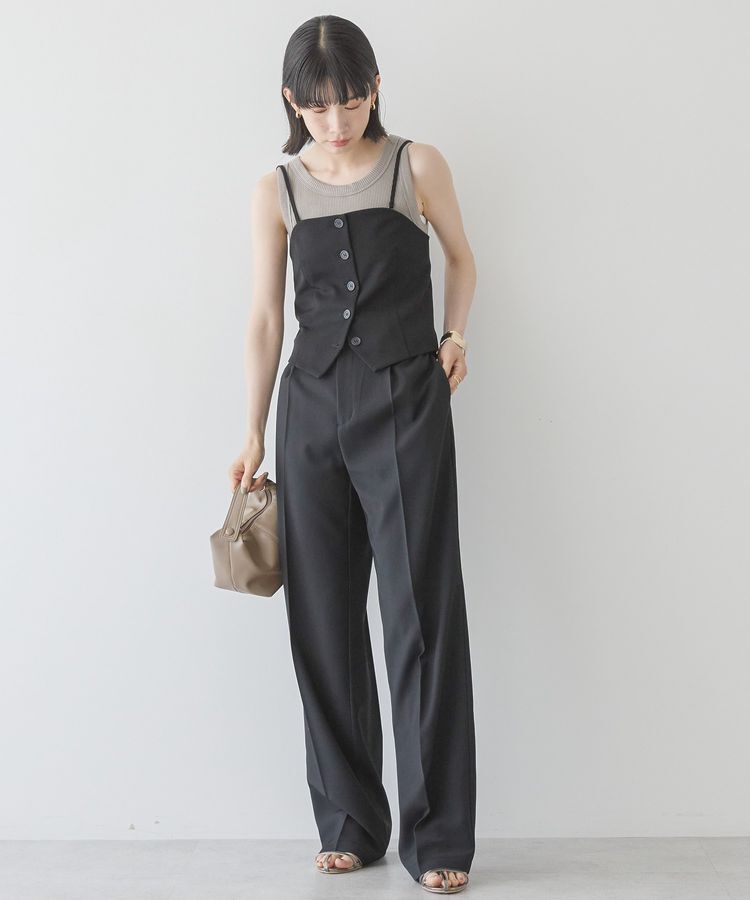 AMERICAN HOLIC「【2WAY】イージーケアフロントボタンビスチェ」|ベスト・ジレ|