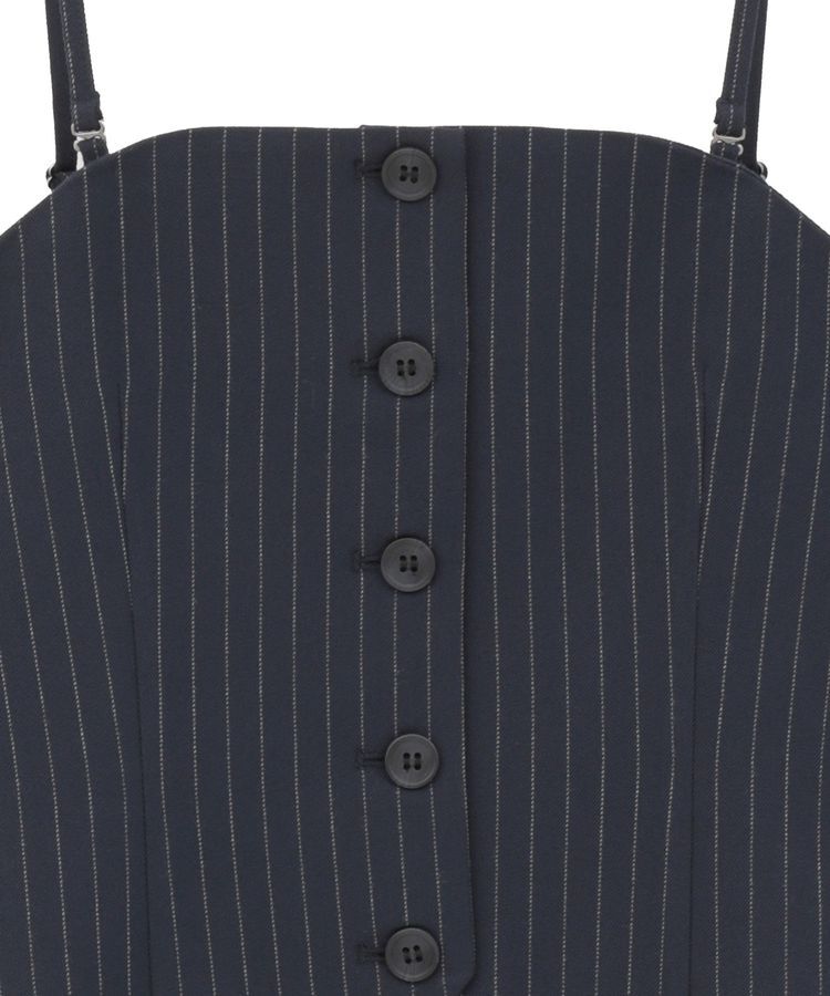 AMERICAN HOLIC「【2WAY】イージーケアフロントボタンビスチェ」|ベスト・ジレ|