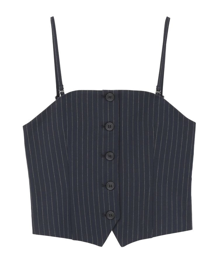 AMERICAN HOLIC「【2WAY】イージーケアフロントボタンビスチェ」|ベスト・ジレ|