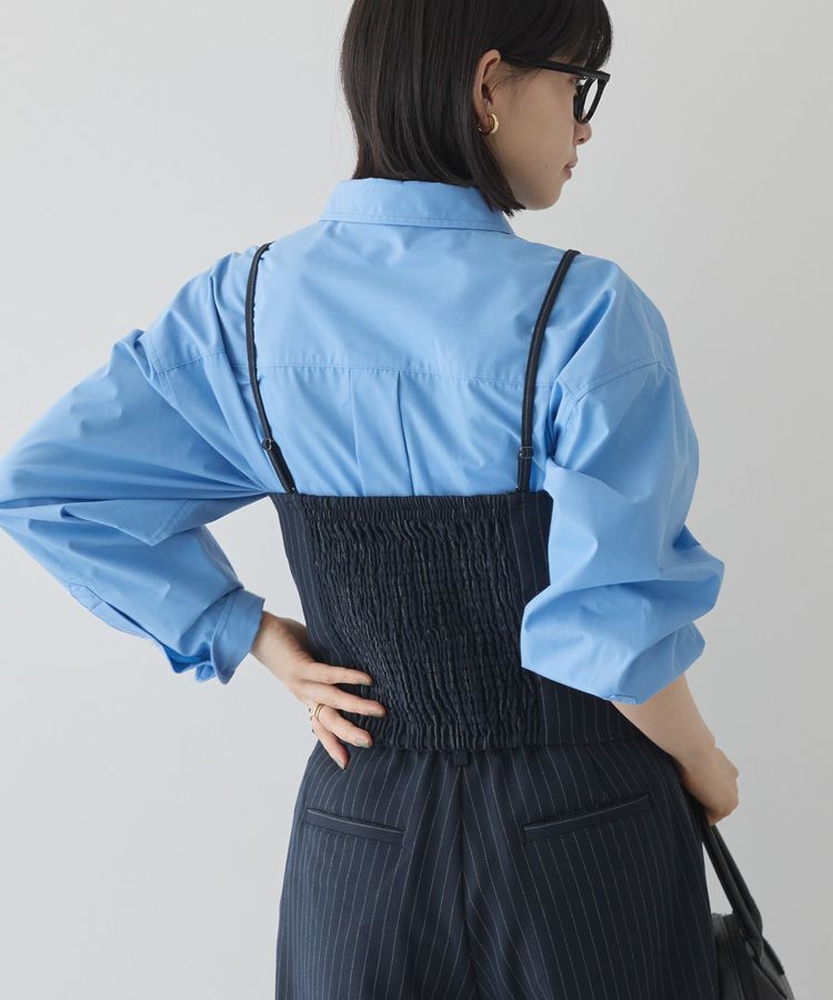 AMERICAN HOLIC「【2WAY】イージーケアフロントボタンビスチェ」|ベスト・ジレ|