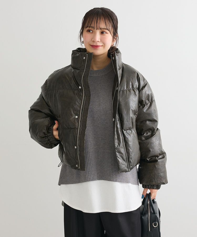 Green Parks「・swing by ビンテージソフトレザーブルゾン」|ブルゾン・スタジャン|