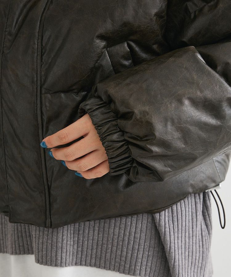 Green Parks「・swing by ビンテージソフトレザーブルゾン」|ブルゾン・スタジャン|