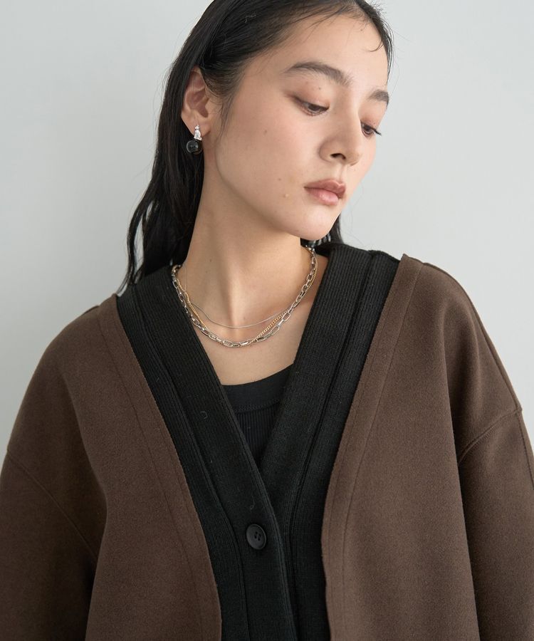 YECCA VECCA「3連チェーンMIXネックレス」|ネックレス|