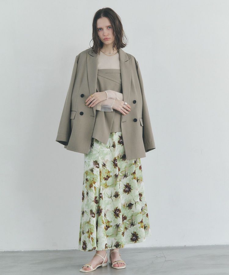 YECCA VECCA「ロングテーラードジャケット」|テーラードジャケット|