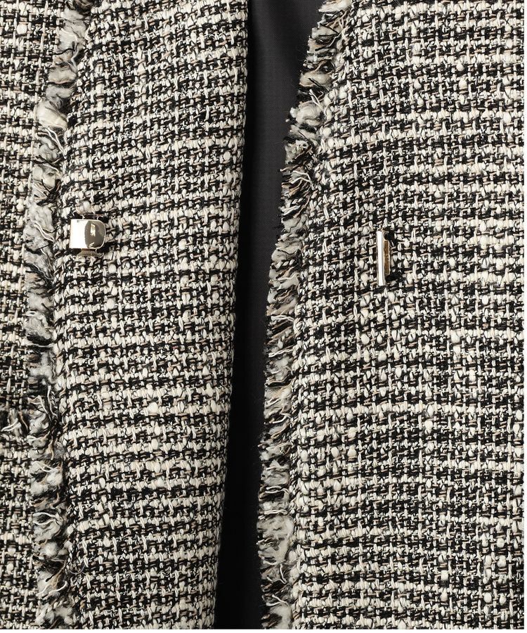 YECCA VECCA「ツイードジレ」|ベスト・ジレ|