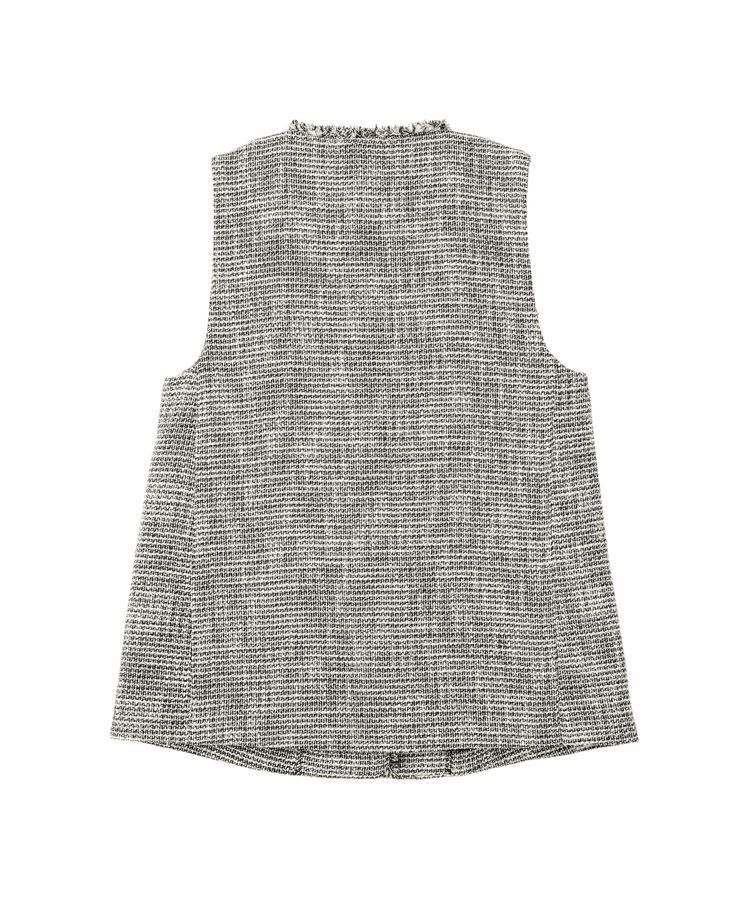 YECCA VECCA「ツイードジレ」|ベスト・ジレ|