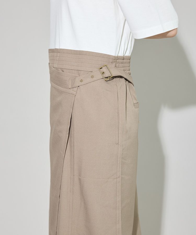 GARAGE OF GOOD CLOTHING「異素材MIX Iラインワンピース」|ワンピース|