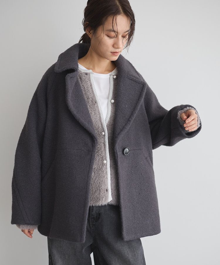 GARAGE OF GOOD CLOTHING「ライトウエーブニットＰコート」|その他|