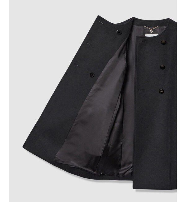 LOULOU WILLOUGHBY「【LOULOU WILLOUGHBY】シャルムビーバーパワショルコート」|ダッフルコート|