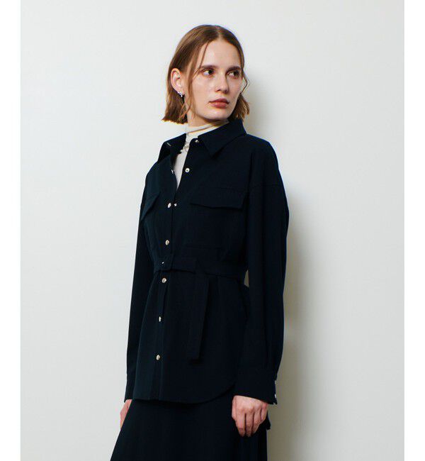 allureville「サキソニーＣＰＯシャツ」|シャツ・ブラウス|