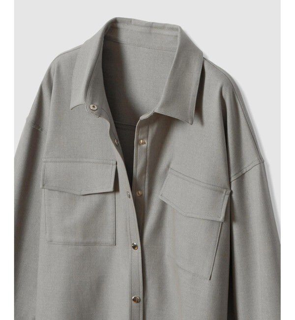 allureville「サキソニーＣＰＯシャツ」|シャツ・ブラウス|