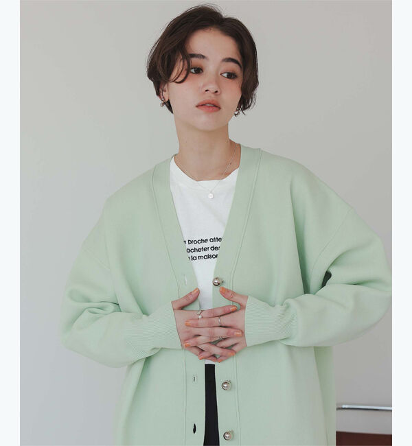 titivate「ロングスリーブ刺繍ロゴTシャツ」|Tシャツ・カットソー|