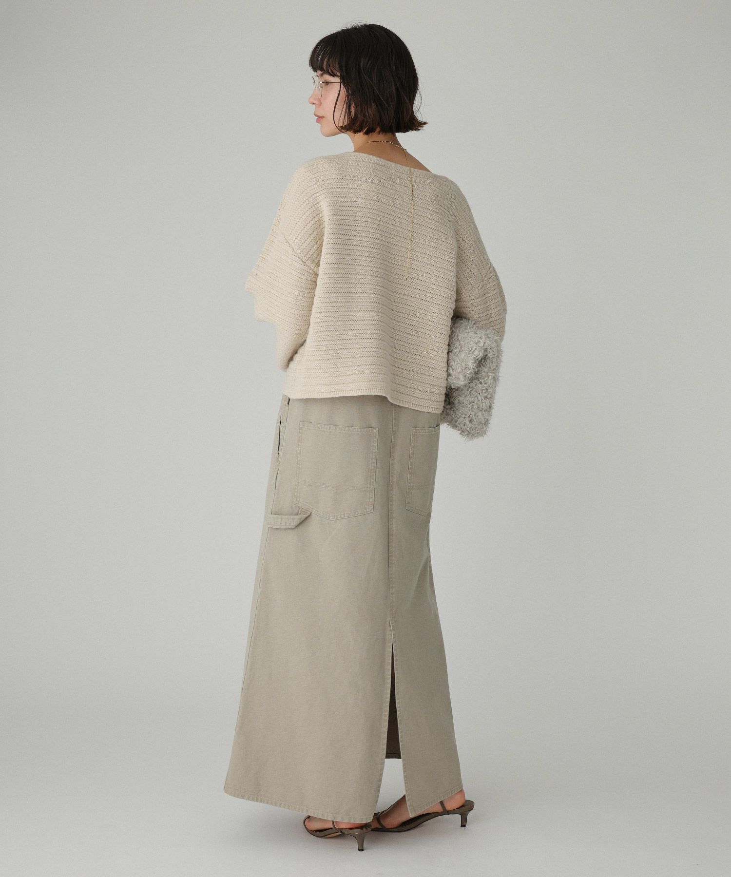 BABYLONE「エフォートレスリブニット」|ニット・セーター|