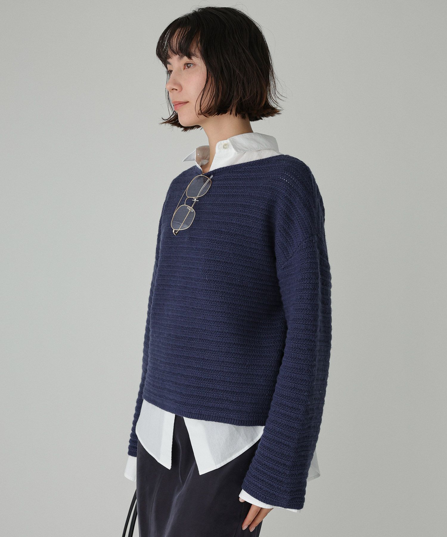 BABYLONE「エフォートレスリブニット」|ニット・セーター|