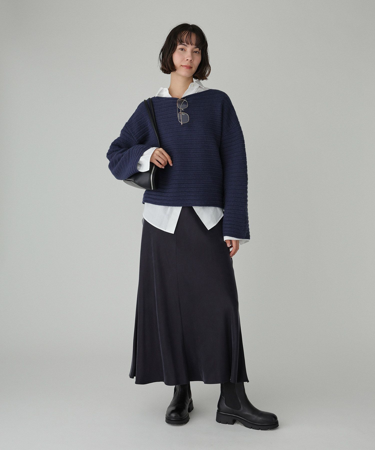 BABYLONE「エフォートレスリブニット」|ニット・セーター|