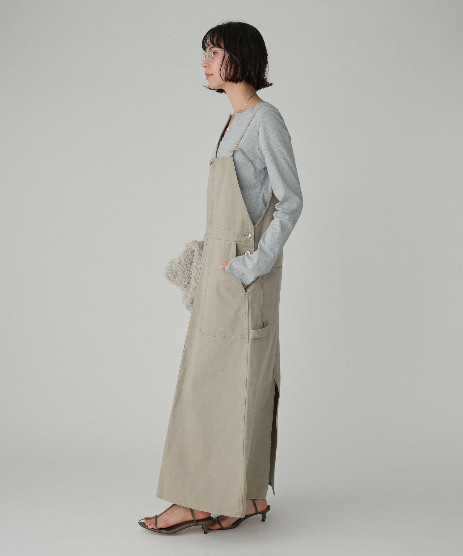 BABYLONE「ダックジャンパースカート」|ジャンパースカート|