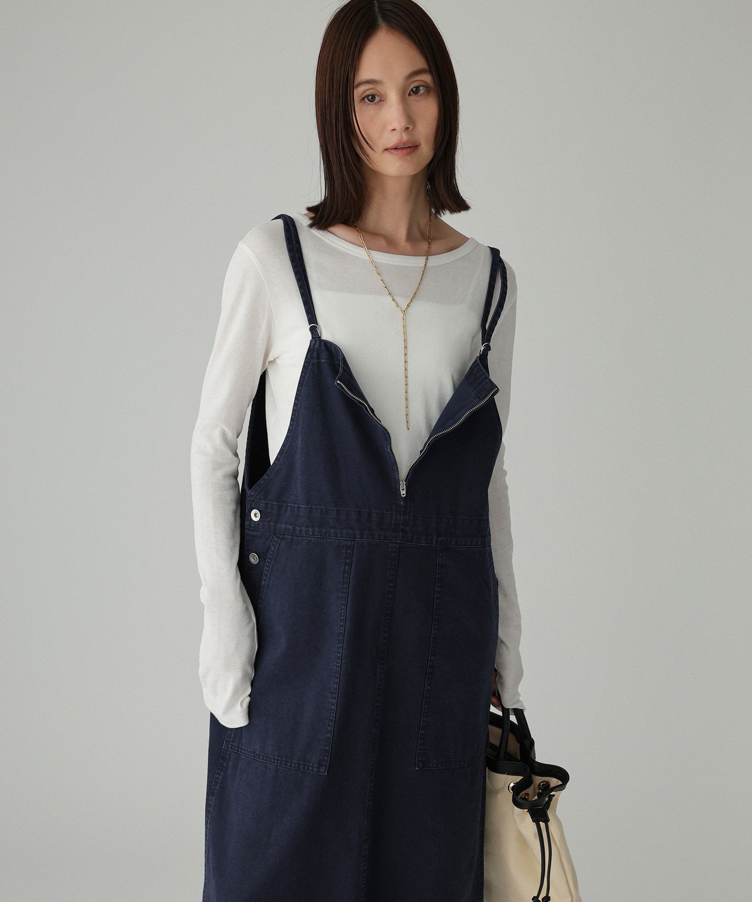 BABYLONE「ダックジャンパースカート」|ジャンパースカート|