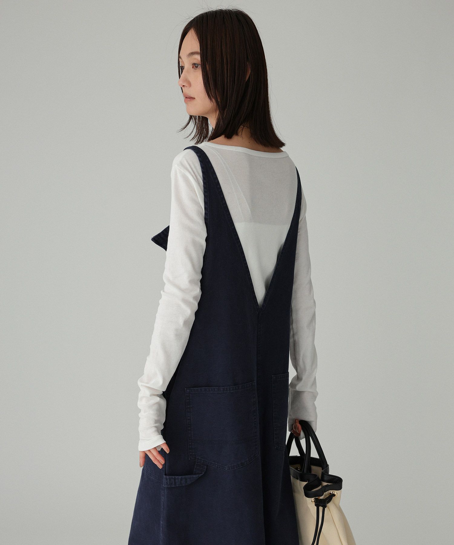 BABYLONE「ダックジャンパースカート」|ジャンパースカート|