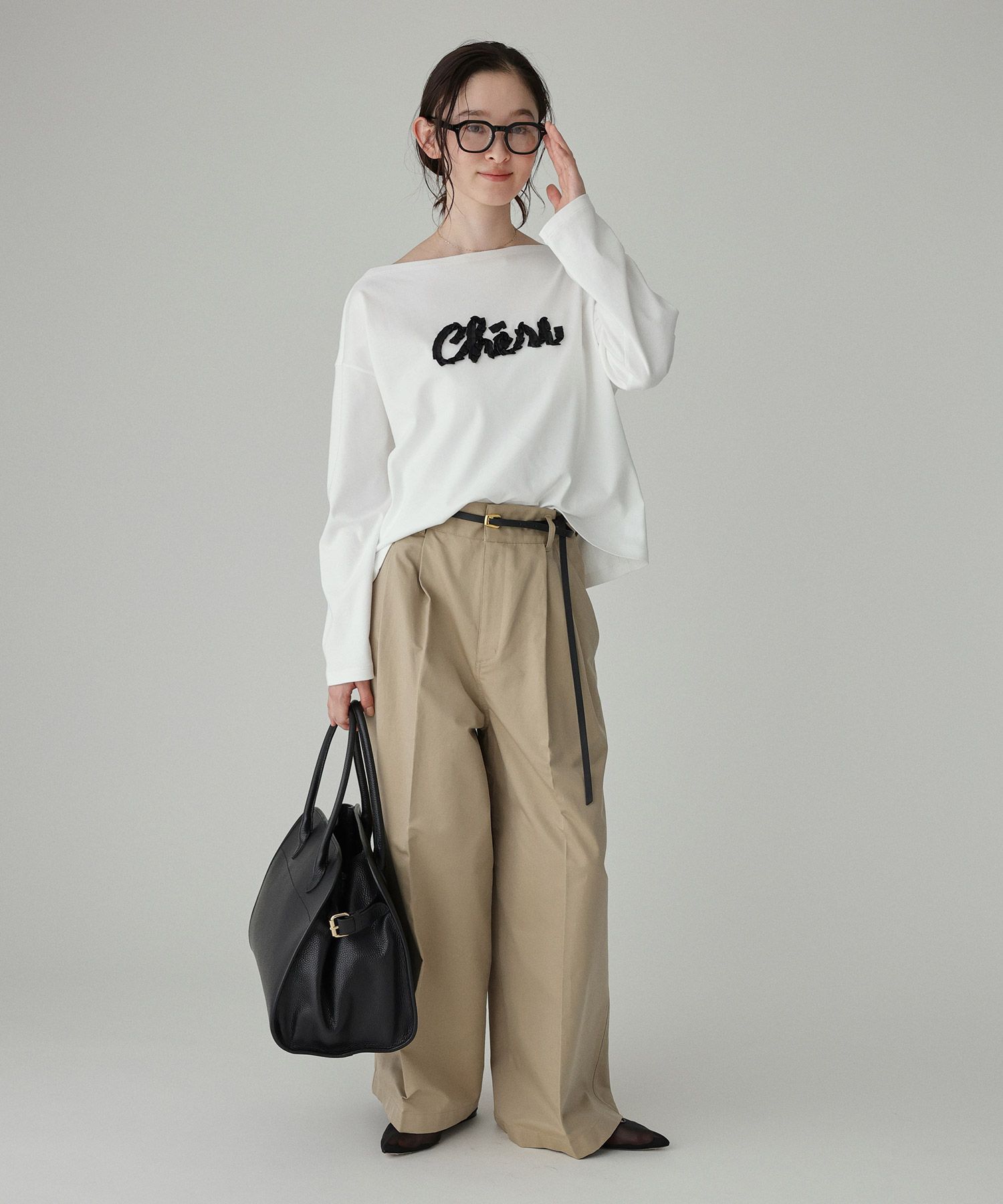 BABYLONE「cheriロンT」|Tシャツ・カットソー|