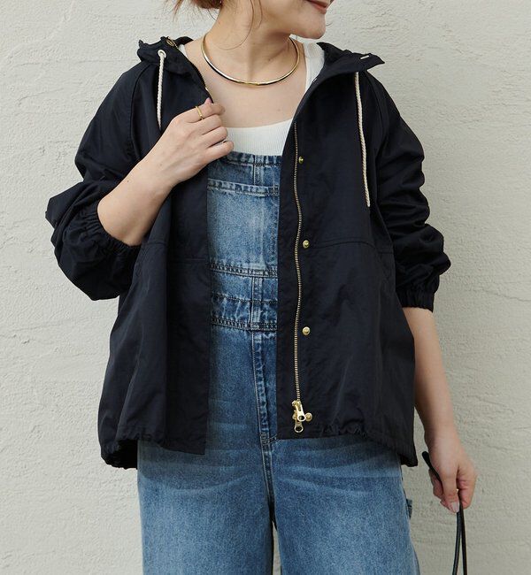  「【F&B】撥水リサイクルナイロンマウンテンパーカー」|テーラードジャケット|ネイビー