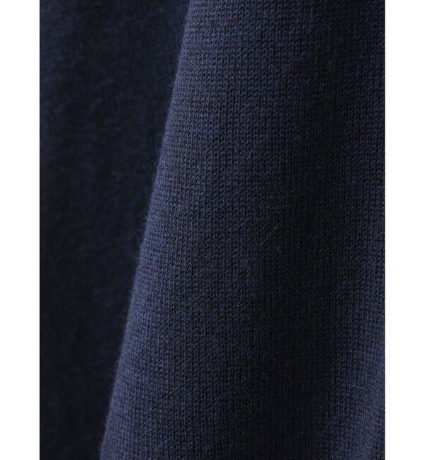 mizuiro ind「mizuiro ind ハイゲージケープチュニックカーディガン」|カーディガン|