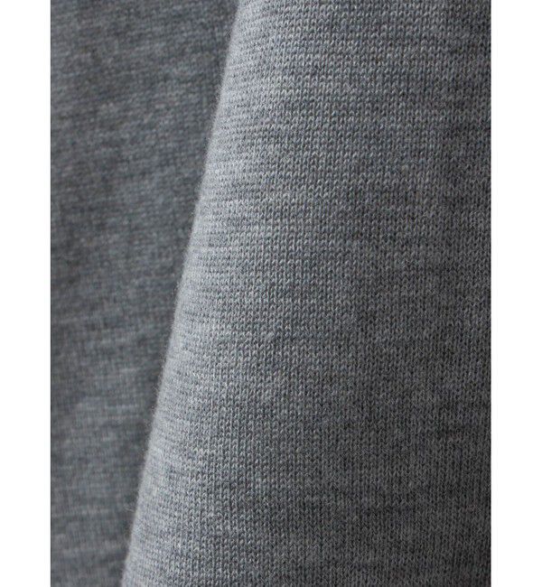 mizuiro ind「mizuiro ind ハイゲージケープチュニックカーディガン」|カーディガン|