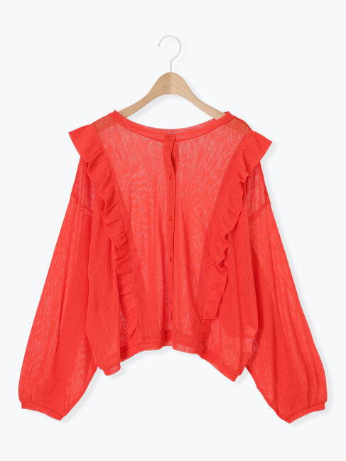 SM2「シアーフリル前後2WAYカットソー」|Tシャツ・カットソー|