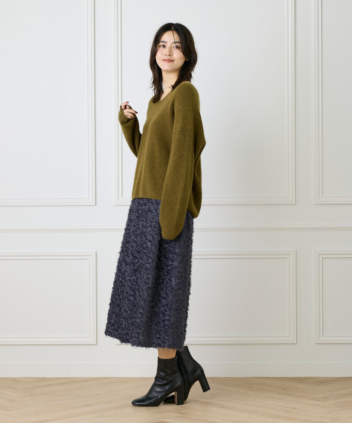 Le Souk「セミフレアスカート」|タイト|