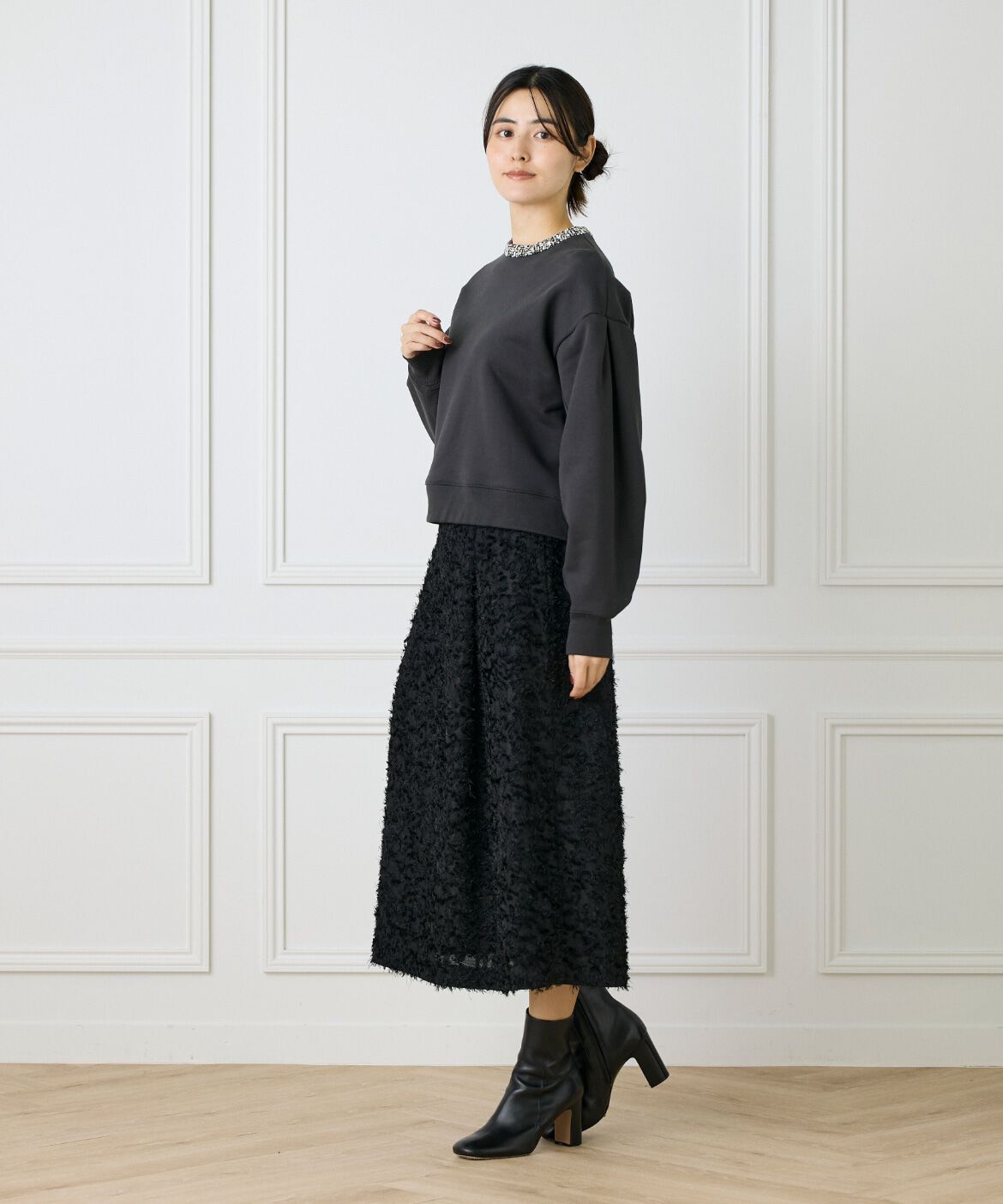 Le Souk「セミフレアスカート」|タイト|