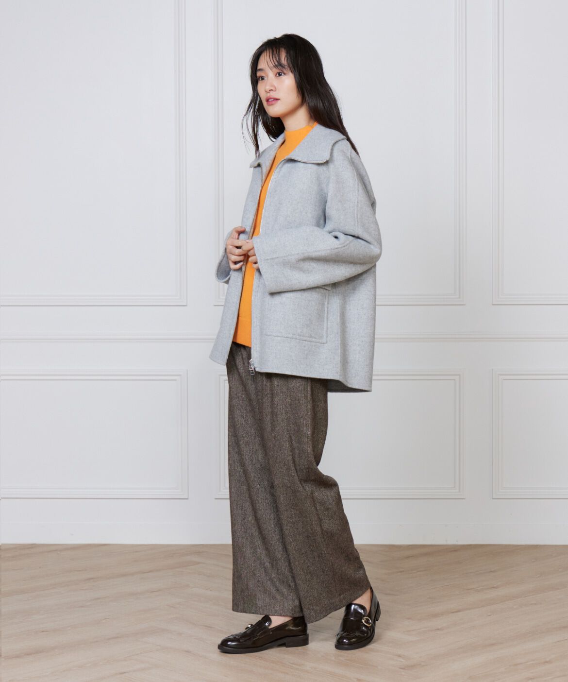 DAY by DAY it&rsquo;s international「タスマニアダブルメルトンリバーコート」|ピーコート|