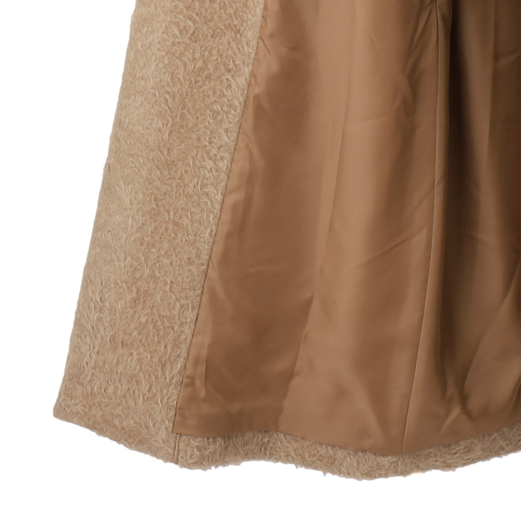 UNTITLED「スーリーアルパカコート」|ステンカラーコート|