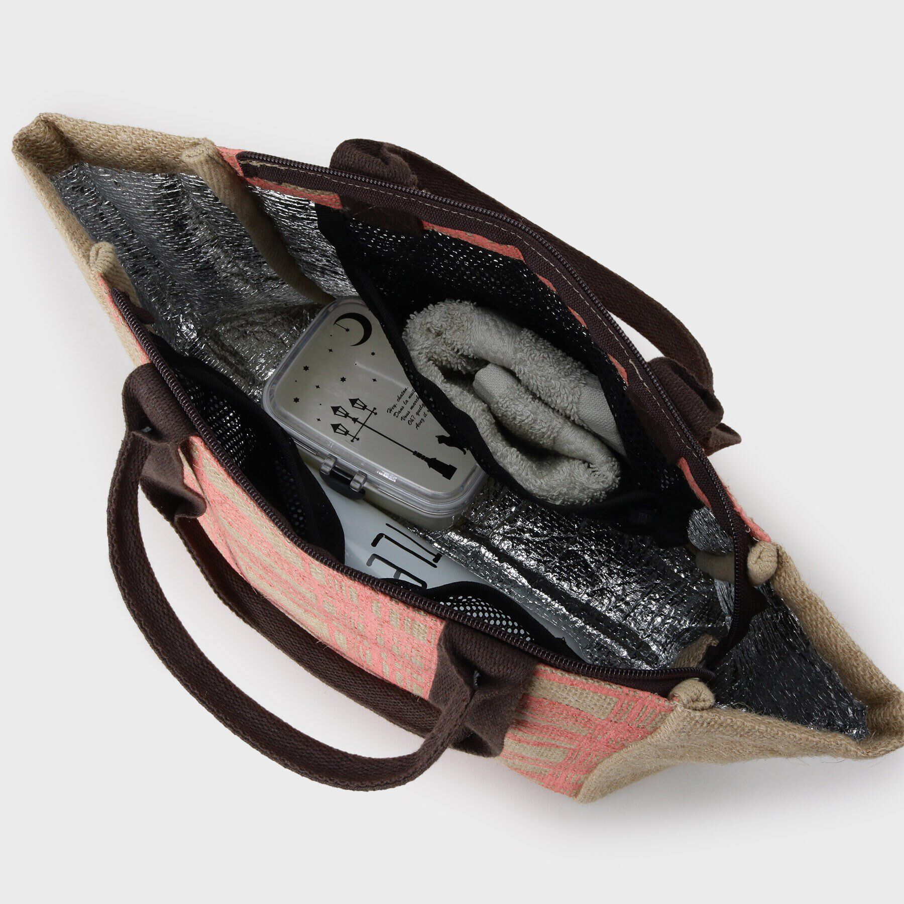 UNTITLED「【保冷機能付き】ジュートバッグ」|トートバッグ|