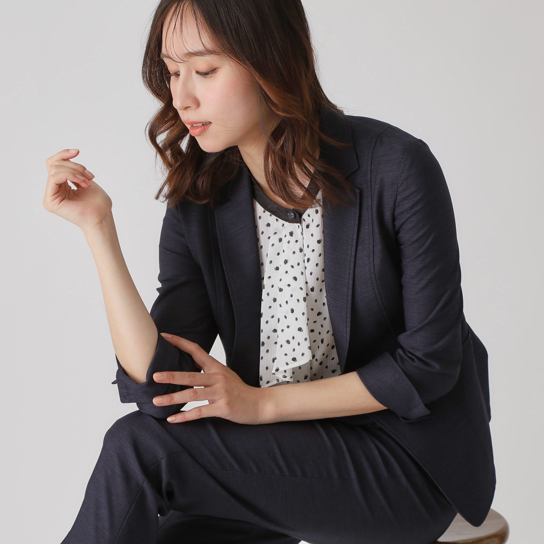 COUP DE CHANCE「【手洗い可／日本製】テーラードジャケット」|テーラードジャケット|