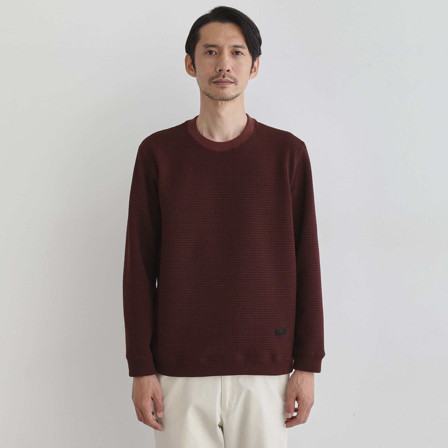 TAKEO KIKUCHI「ニットライク プルオーバー」|Tシャツ・カットソー|