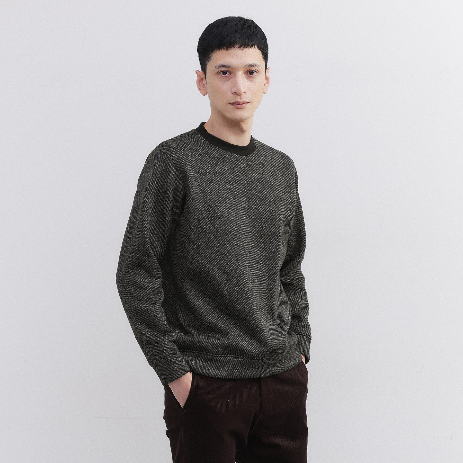 TAKEO KIKUCHI「セーターフリース プルオーバー」|Tシャツ・カットソー|