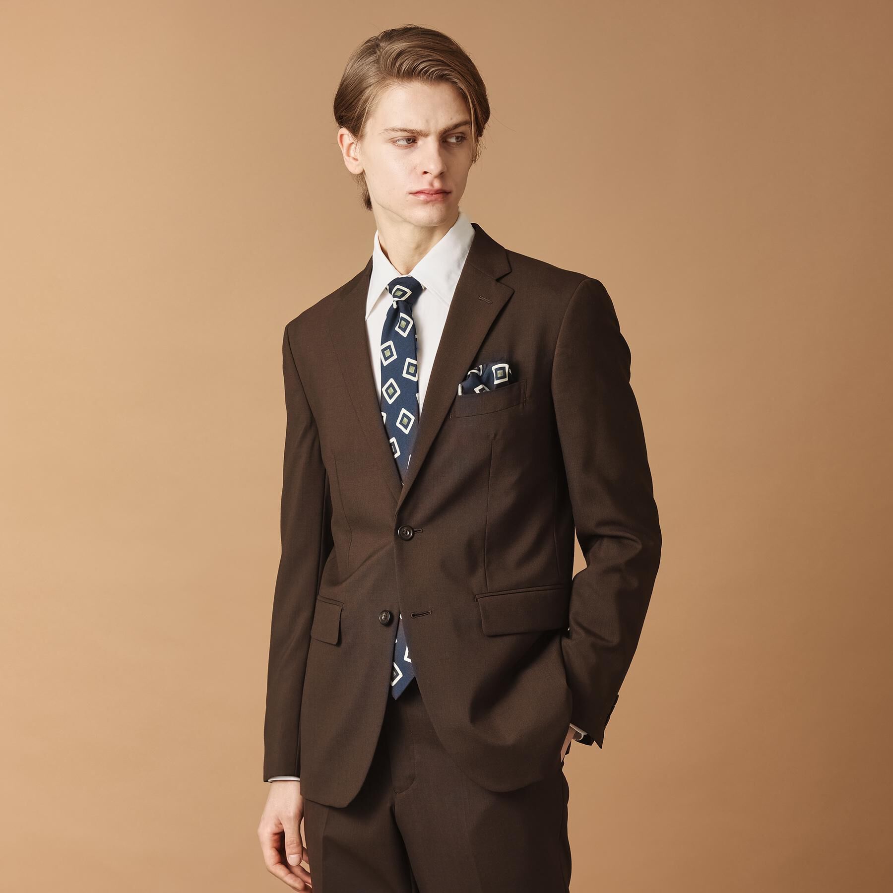 40CARATS&525「手書き小紋プリントネクタイ」|ネクタイ・蝶ネクタイ|