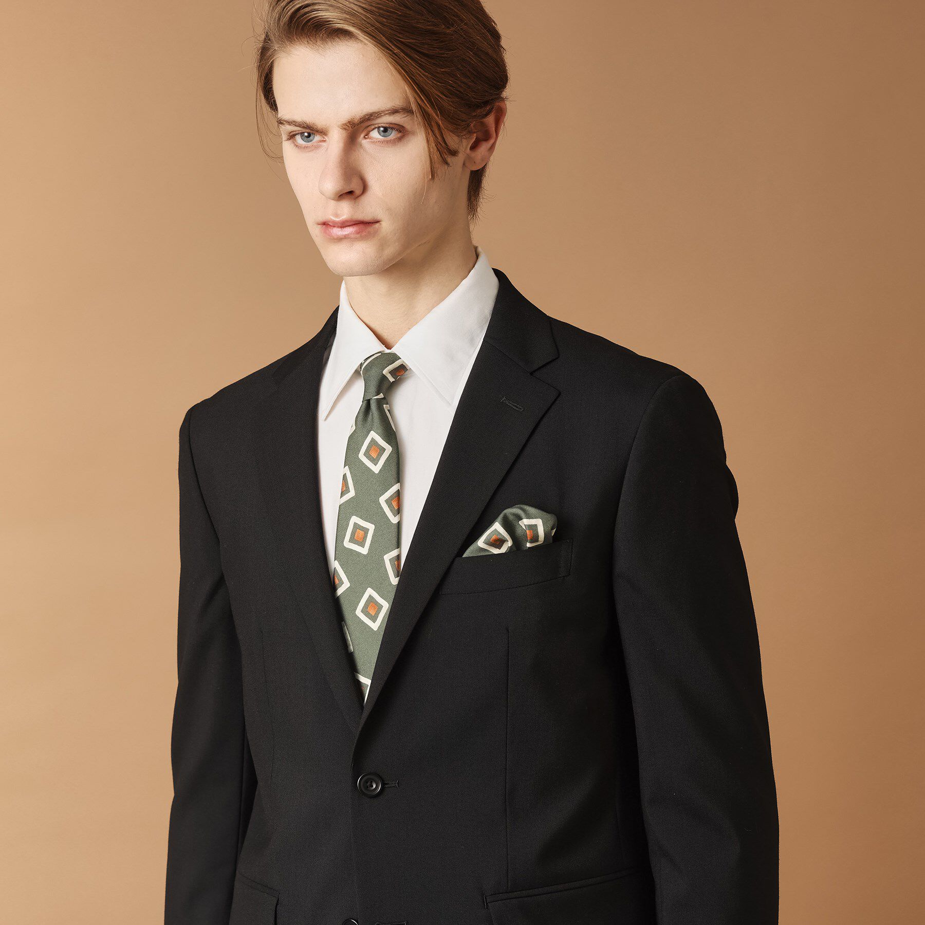 40CARATS&525「手書き小紋プリントネクタイ」|ネクタイ・蝶ネクタイ|