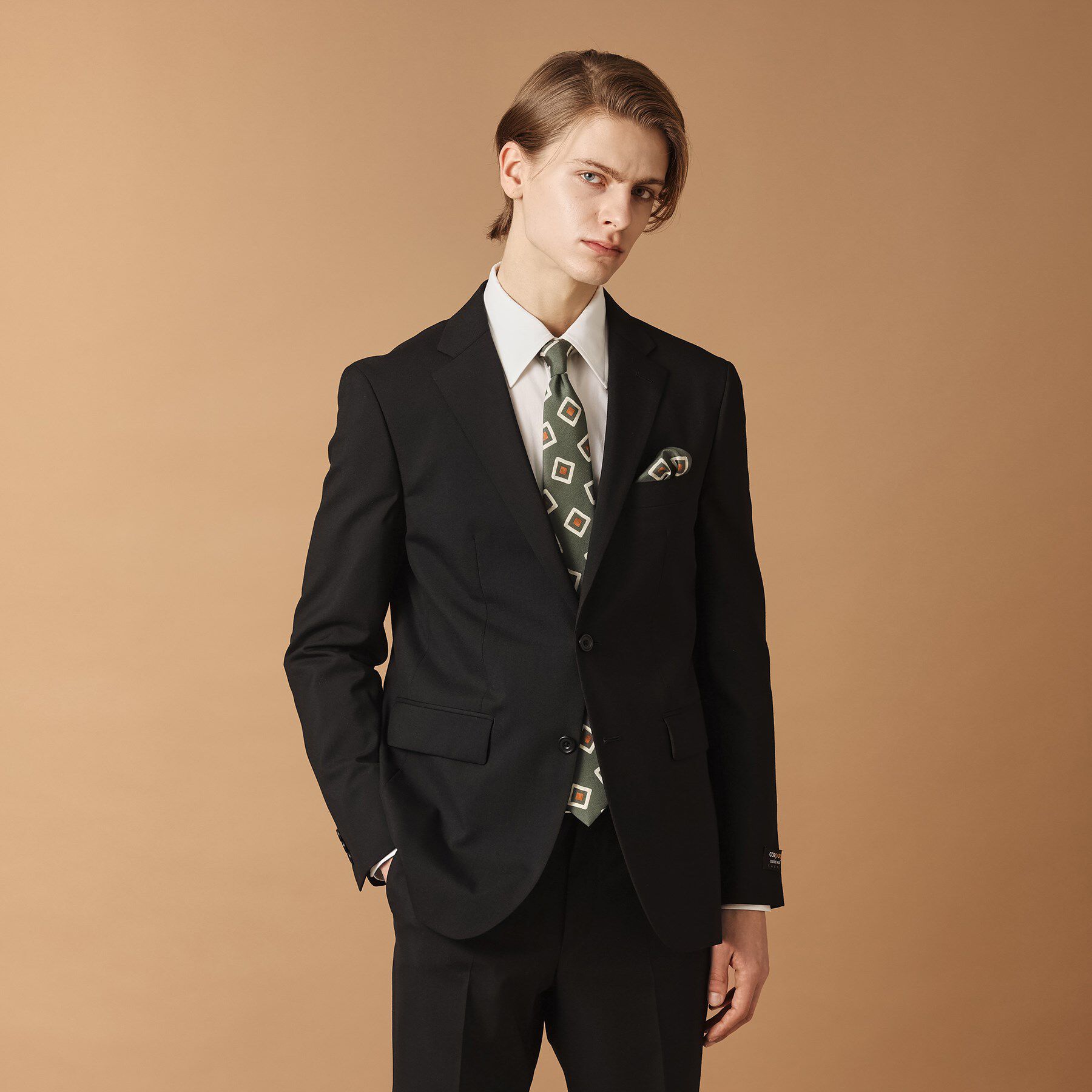 40CARATS&525「手書き小紋プリントネクタイ」|ネクタイ・蝶ネクタイ|