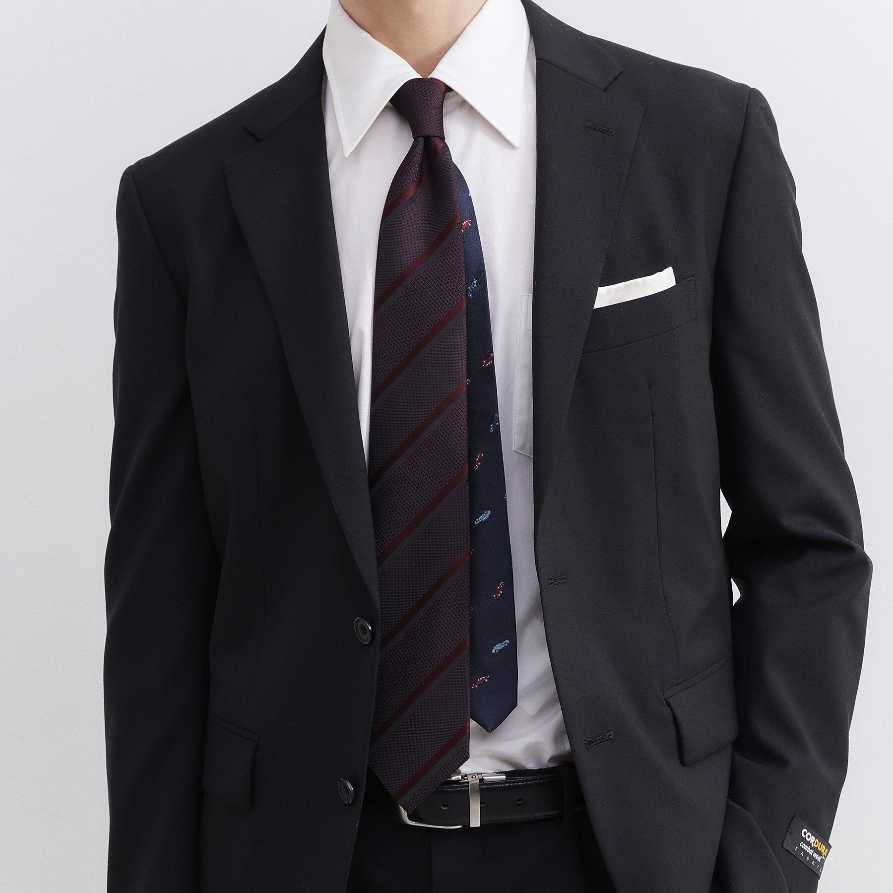 TAKEO KIKUCHI「【BOXセット】クラシックシャドーストライプ ネクタイ＆タイバー」|ネクタイ・蝶ネクタイ|