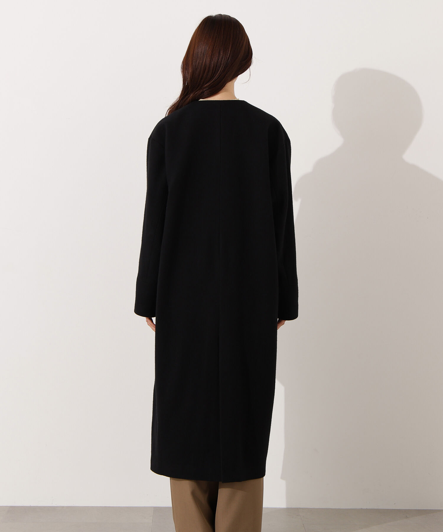  「カラーレスロングコート」|その他|