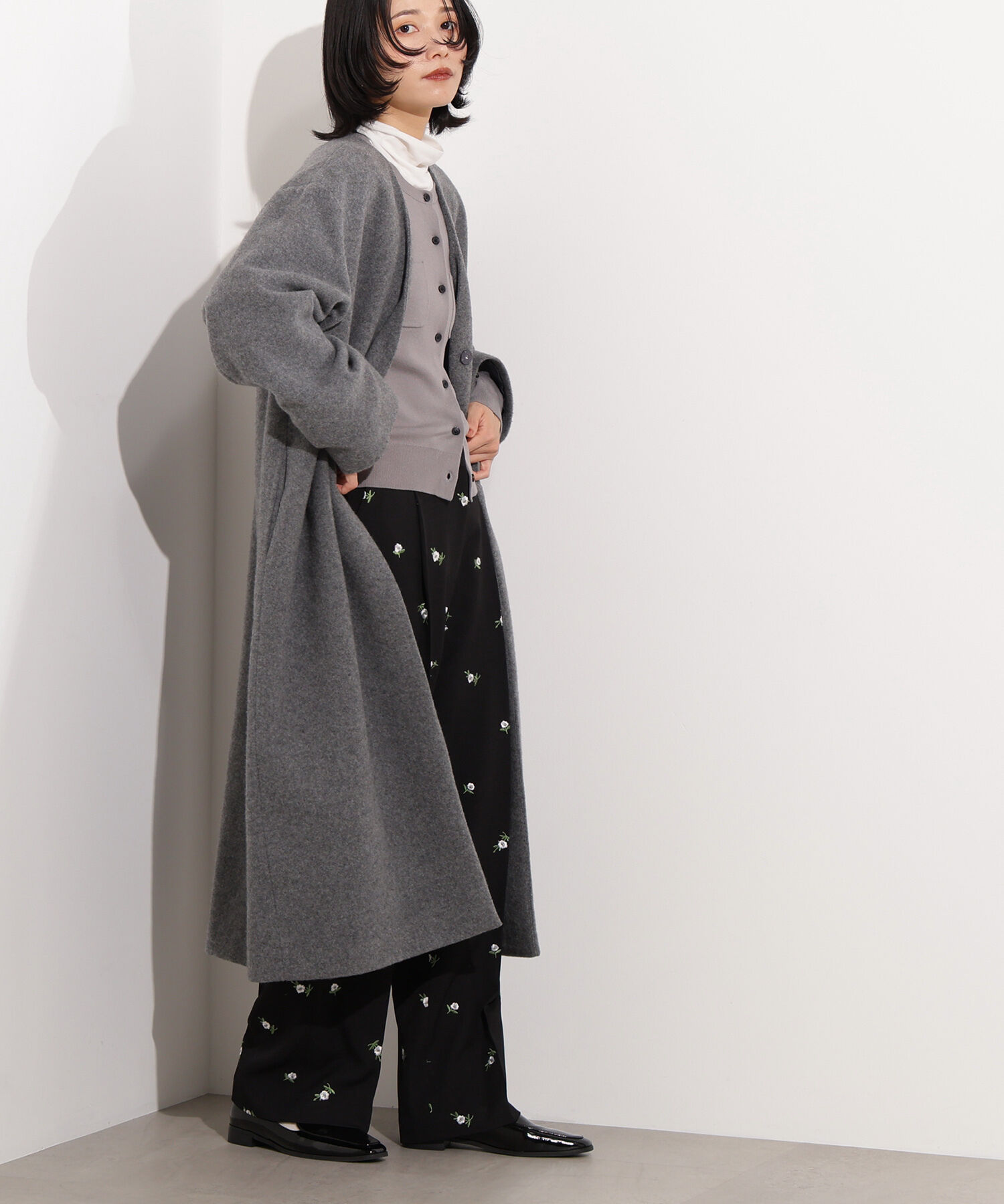  「カラーレスロングコート」|その他|