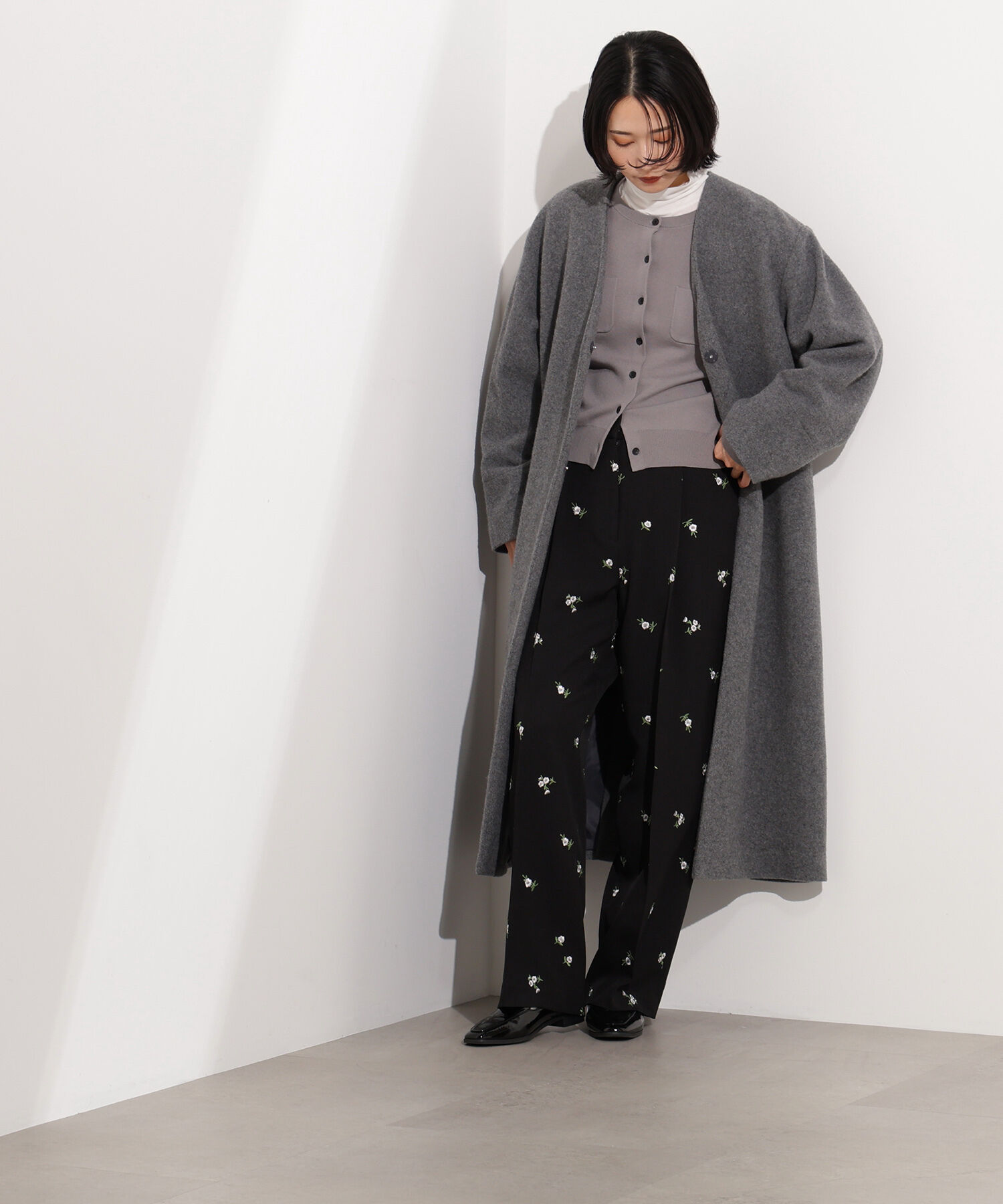  「カラーレスロングコート」|その他|