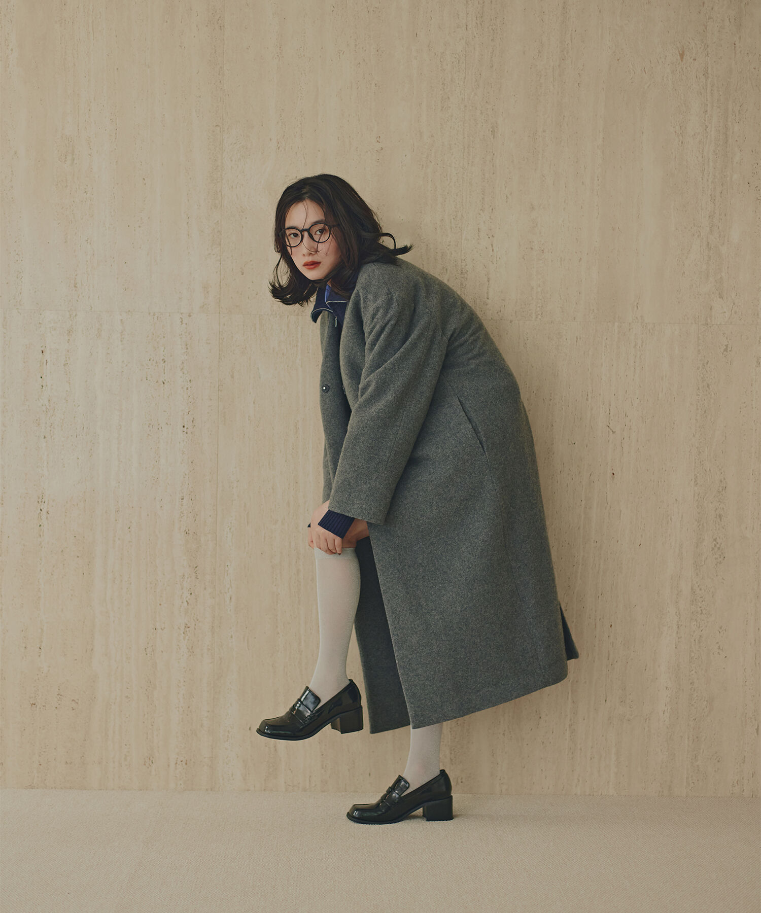  「カラーレスロングコート」|その他|