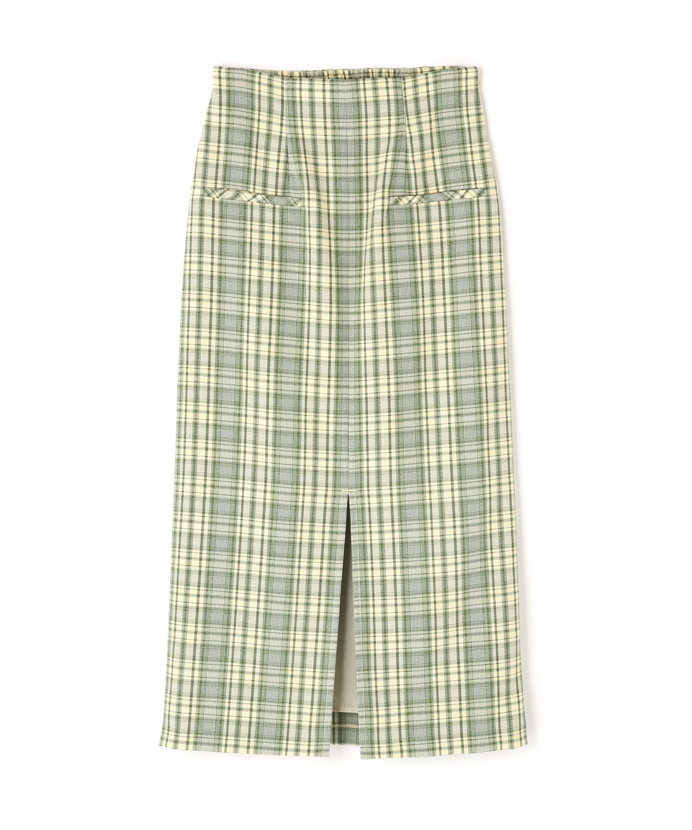  「ﾊｲｳｴｽﾄﾁｪｯｸﾅﾛｰｽｶｰﾄ《ﾌﾞﾗｳﾝ系:LUMINE･LUCUA･official s」|スカート|