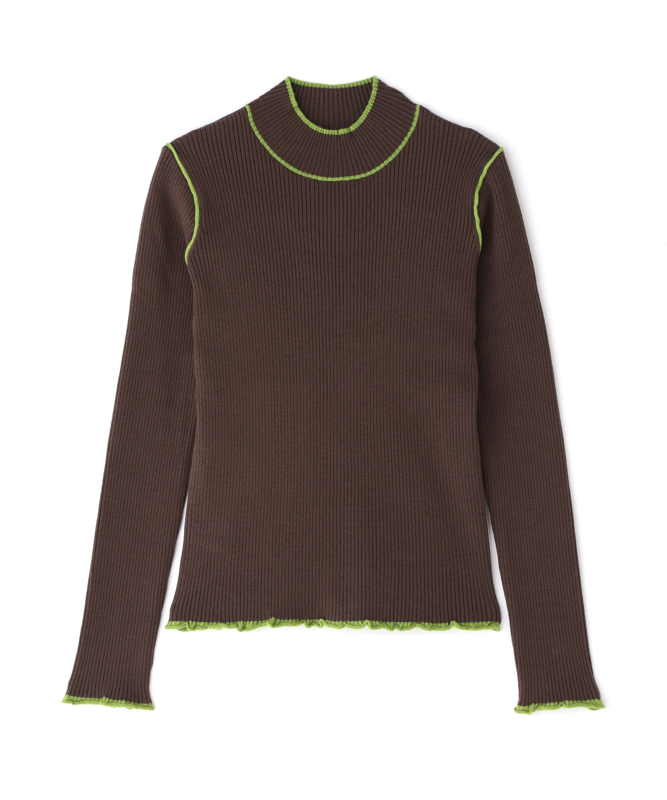  「ラインモックネックニット」|ニット・セーター|