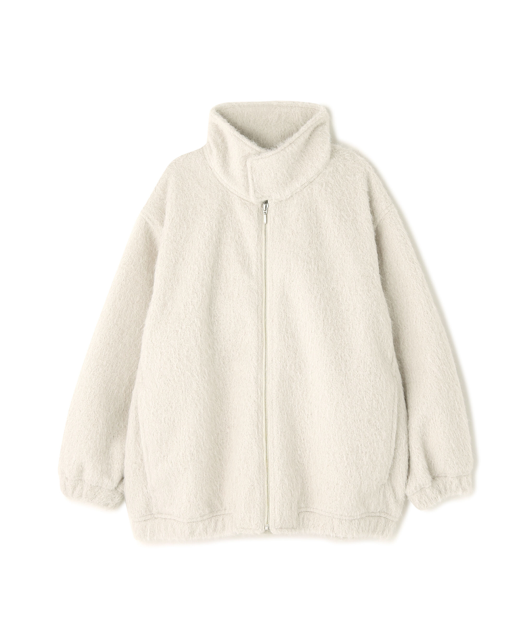  「スタンドネックシャギーブルゾン」|ブルゾン・スタジャン|