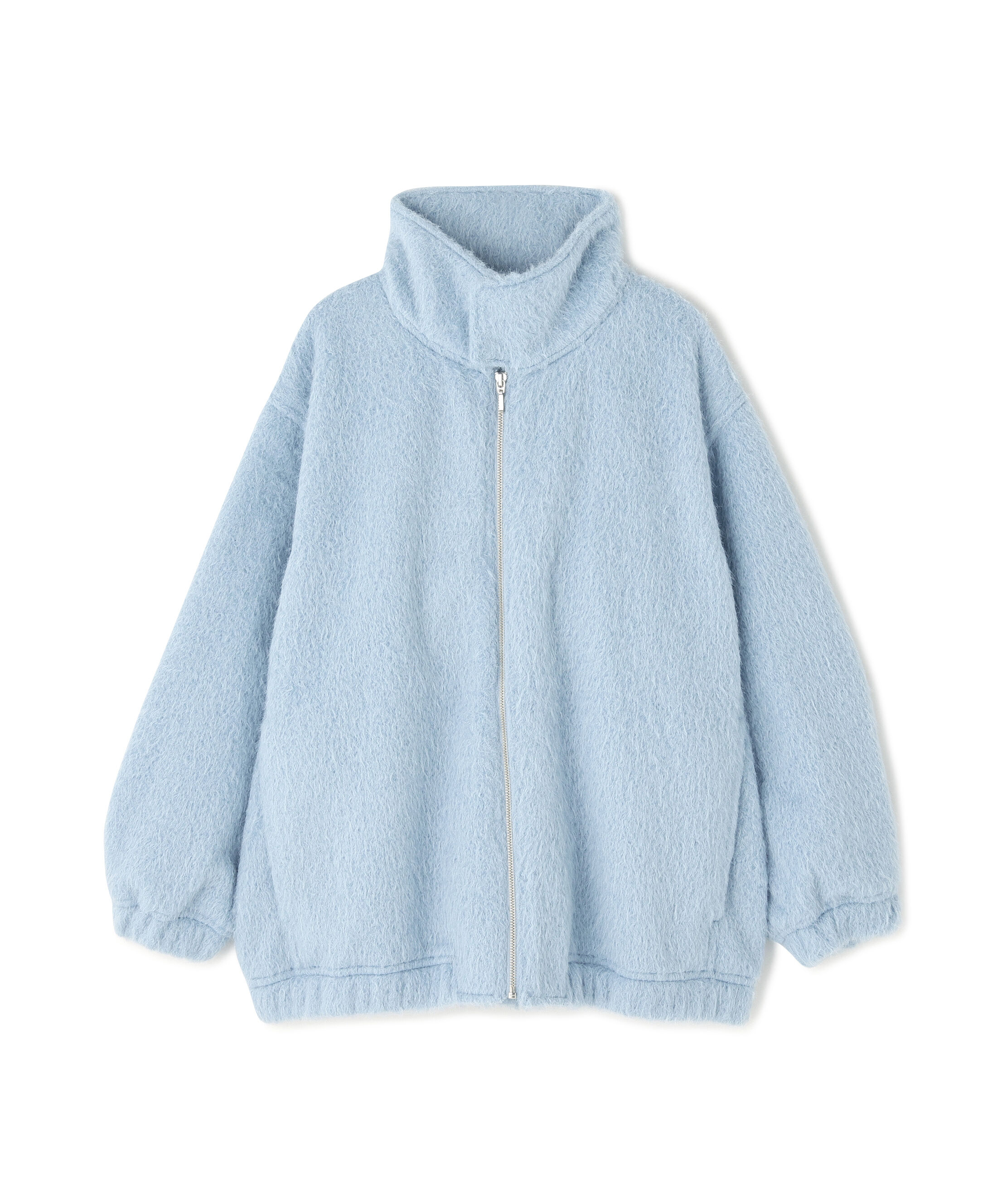  「スタンドネックシャギーブルゾン」|ブルゾン・スタジャン|