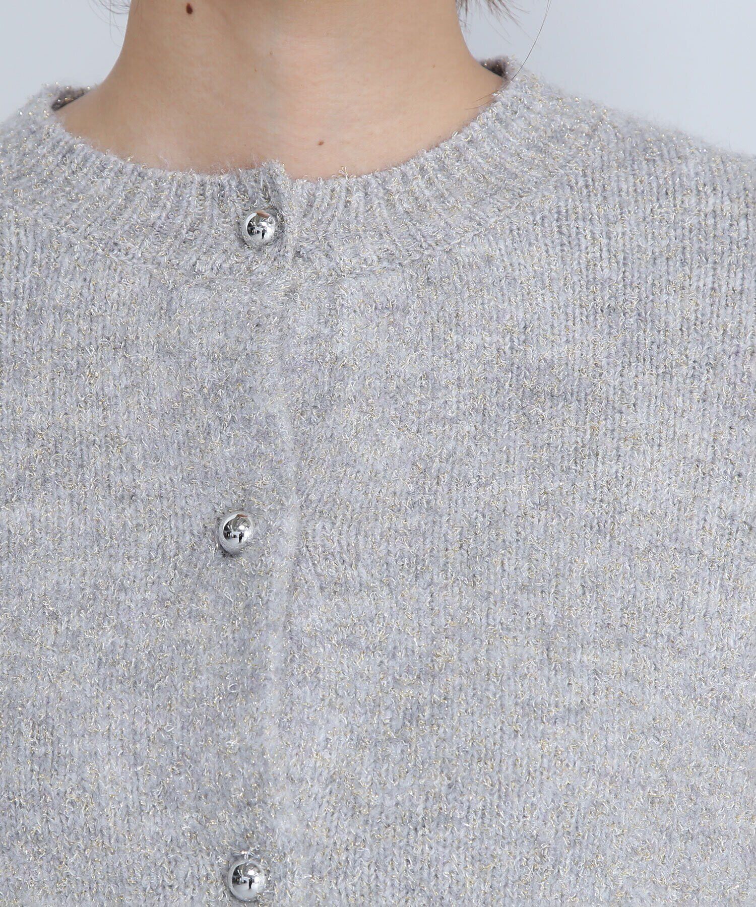  「グリッターラメアンサンブル　24AW」|ニット・セーター|