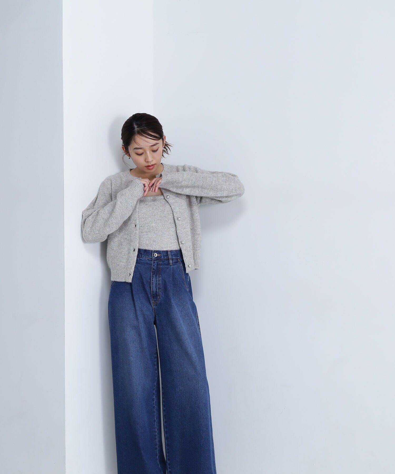  「グリッターラメアンサンブル　24AW」|ニット・セーター|