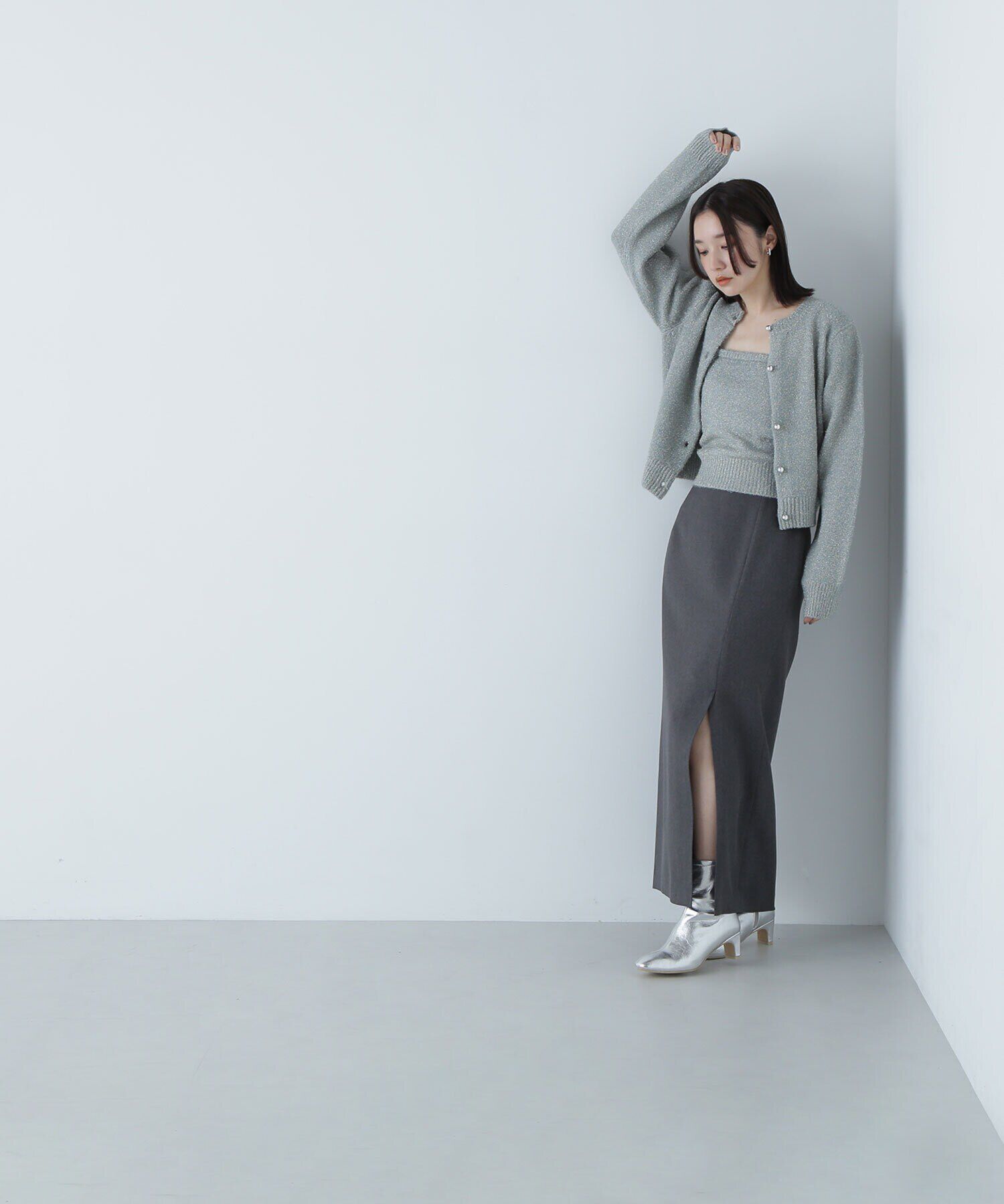  「グリッターラメアンサンブル　24AW」|ニット・セーター|